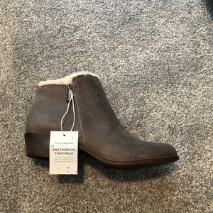 COPY - Lucky brand Basel shearling booties NWT size 10